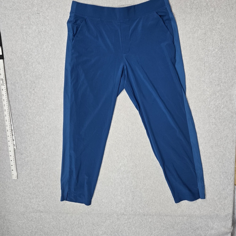 Athleta Women Activewear Pants 14 Blue Jogger 27" Inseam
